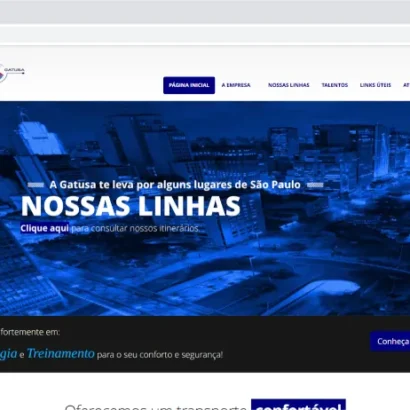 Portfólio do cliente Viação Gatusa