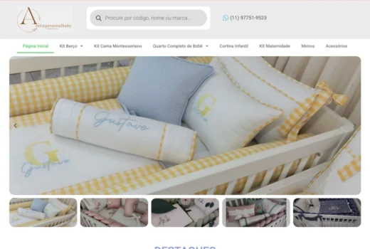 Portfólio Ateliê Personal Baby