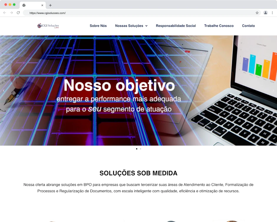 Portfólio CGI Soluções