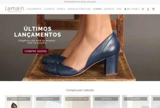 Portfólio Lamain Shoes